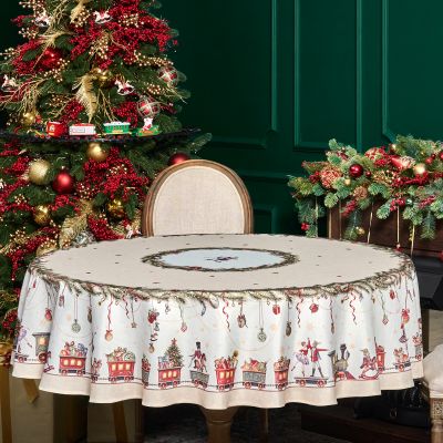 СКАТЕРТЬ  D185 CM КРУГЛАЯ, 