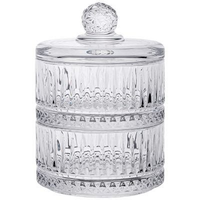 ЕМКОСТЬ ДЛЯ ХРАНЕНИЯ LEFARD С КРЫШКОЙ 2 ЯРУСА 