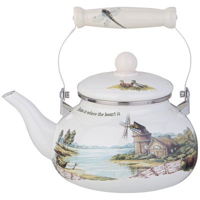 ЧАЙНИК AGNESS ЭМАЛИРОВАННЫЙ СЕРИЯ 