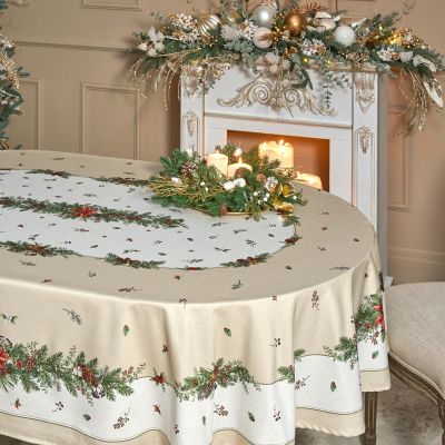 СКАТЕРТЬ ОВАЛЬНАЯ 