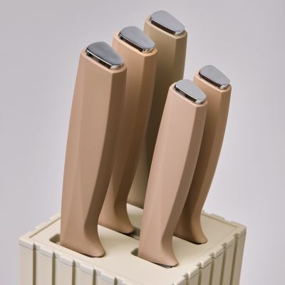 НАБОР НОЖЕЙ AGNESS НА ПЛАСТИКОВОЙ ПОДСТАВКЕ, 6 ПРЕДМЕТОВ-3