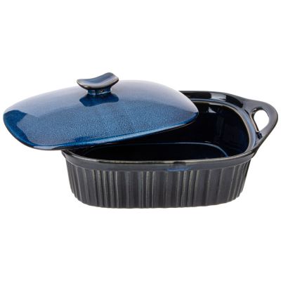 ФОРМА ДЛЯ ЗАПЕКАНИЯ С КРЫШКОЙ REACTIVE BLUE 33*23*9,5/13 СМ 2000 МЛ-3