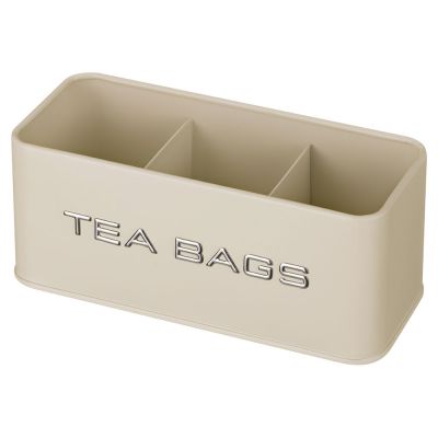 БАНКА AGNESS ДЛЯ ЧАЙНЫХ ПАКЕТИКОВ, 20,5Х9Х8 СМ, ЦВЕТ: IVORY-3