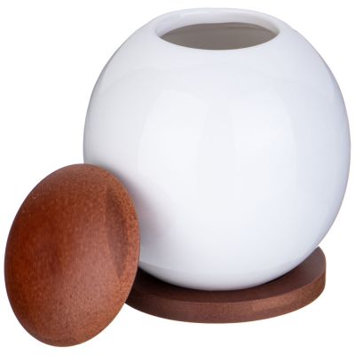 БАНКА С ДЕРЕВ. КРЫШКОЙ LEFARD 