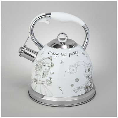 ЧАЙНИК AGNESS СО СВИСТКОМ, 3Л, ИНДУКЦИОН. КАПСУЛ. ДНО-0