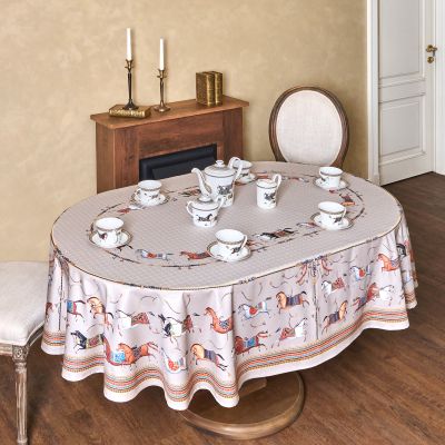 СКАТЕРТЬ ОВАЛЬНАЯ 