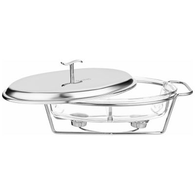 МАРМИТ AGNESS  ОВАЛЬНЫЙ 2 ОТСЕКА SILVER 2,6L-5