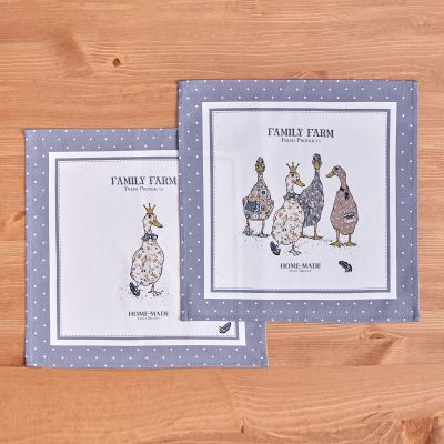 НАБОР САЛФЕТОК ИЗ 2-Х ШТ 