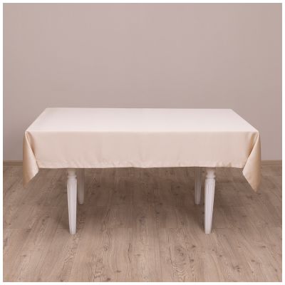 СКАТЕРТЬ САТИН ЗОЛОТО 140Х140СМ ЕВРОУГОЛОК 100% ПОЛИЭСТЕР-0