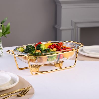 МАРМИТ AGNESS  ПРЯМОУГ 2 ОТСЕКА GOLD 2,45L-2