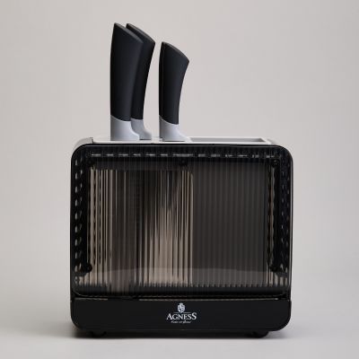 НАБОР НОЖЕЙ AGNESS  НА ПЛАСТИКОВОЙ ПОДСТАВКЕ, 6 ПРЕДМЕТОВ-4