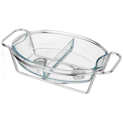 МАРМИТ AGNESS  ОВАЛЬНЫЙ 2 ОТСЕКА SILVER 2,6L-6