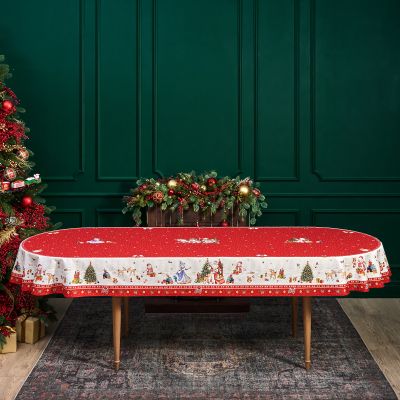 СКАТЕРТЬ ОВАЛЬНАЯ 