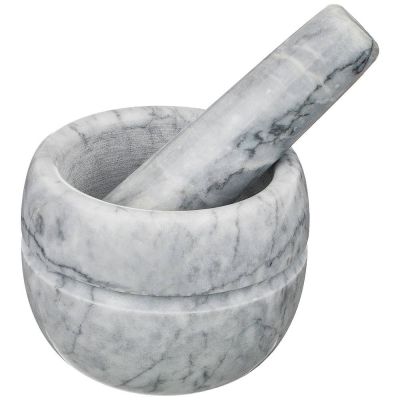 СТУПКА AGNESS С ПЕСТИКОМ ДИАМЕТР=9 СМ ВЫСОТА=7 СМ (КОР=6НАБОР.)-0