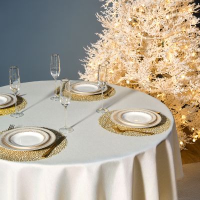 СКАТЕРТЬ  D190 CM КРУГЛАЯ, 