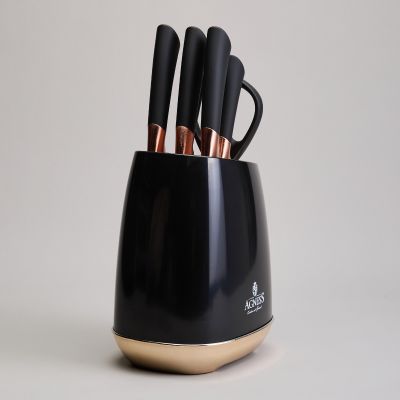 НАБОР НОЖЕЙ AGNESS  НА ПЛАСТИКОВОЙ ПОДСТАВКЕ, 7 ПРЕДМЕТОВ-3