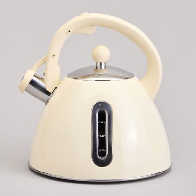 ЧАЙНИК СО СВИСТКОМ И МЕРНОЙ ШКАЛОЙ, 3,2Л-0