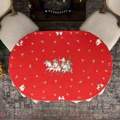 СКАТЕРТЬ  ОВАЛЬНАЯ  