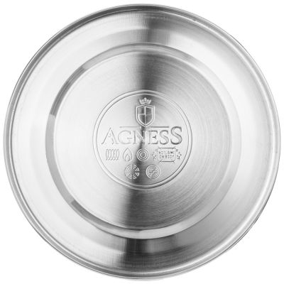 ЧАЙНИК AGNESS СО СВИСТКОМ,  3,0 Л И СКЛАДЫВАЮЩЕЙСЯ РУЧКОЙ-4