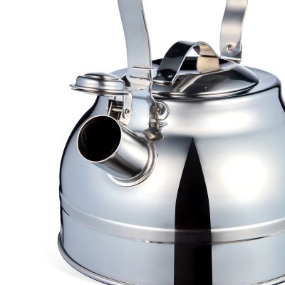 ЧАЙНИК AGNESS СО СВИСТКОМ 2,7Л, ТЕРМОАККУМУЛИРУЮЩЕЕ ДНО, 304 СТАЛЬ,  ИНДУКЦИЯ-6