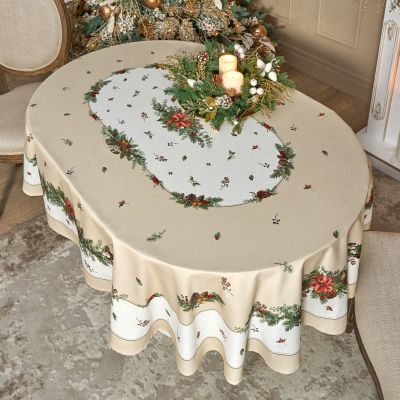 СКАТЕРТЬ ОВАЛЬНАЯ 