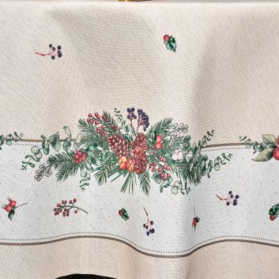 СКАТЕРТЬ  D185 CM КРУГЛАЯ, 