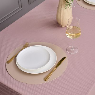 СКАТЕРТЬ 145Х220СМ СЕРЫЙ ТЕПЛЫЙ  ЕВРОУГОЛОК 100% ПОЛИЭСТЕР-8