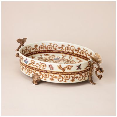 БЛЮДО ДЕКОРАТИВНОЕ 40.5X26X12 СМ-2