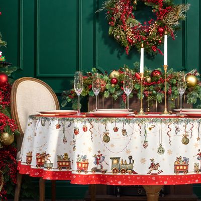 СКАТЕРТЬ ОВАЛЬНАЯ 