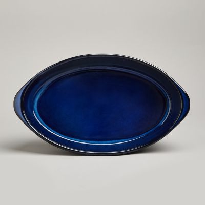 ФОРМА ДЛЯ ЗАПЕКАНИЯ ОВАЛЬНАЯ REACTIVE BLUE 37*22*7 СМ 2500 МЛ-4