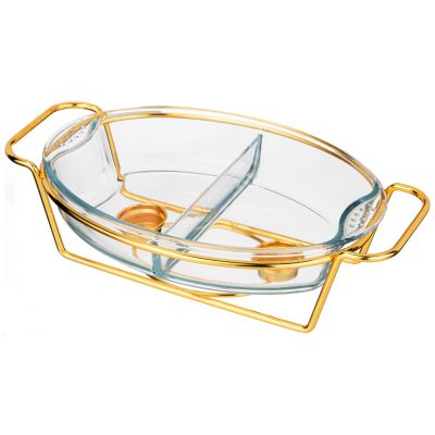 МАРМИТ AGNESS  ОВАЛЬНЫЙ 2 ОТСЕКА GOLD 2,6L-6