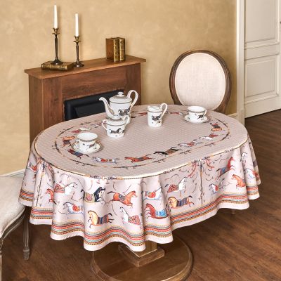 СКАТЕРТЬ ОВАЛЬНАЯ 