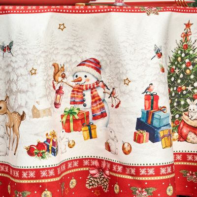 СКАТЕРТЬ  ОВАЛЬНАЯ  