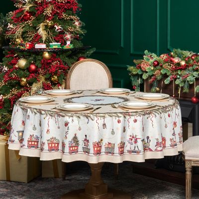 СКАТЕРТЬ  D185 CM КРУГЛАЯ, 