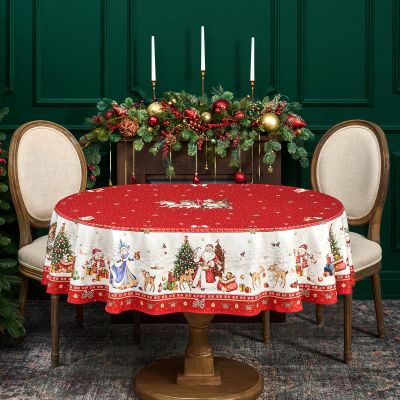 СКАТЕРТЬ  ОВАЛЬНАЯ  