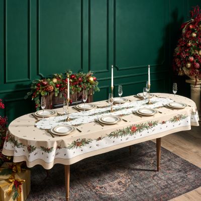 СКАТЕРТЬ ОВАЛЬНАЯ 