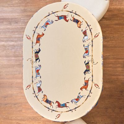 СКАТЕРТЬ ОВАЛЬНАЯ 