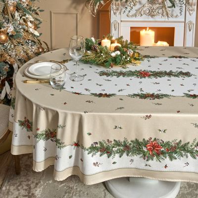 СКАТЕРТЬ ОВАЛЬНАЯ 