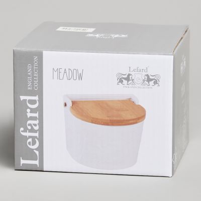 БАНКА ДЛЯ СОЛИ С ДЕР.КРЫШКОЙ LEFARD 