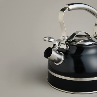 ЧАЙНИК AGNESS СО СВИСТКОМ 2,7Л, ТЕРМОАККУМУЛИРУЮЩЕЕ ДНО, 304 СТАЛЬ,  ИНДУКЦИЯ-7