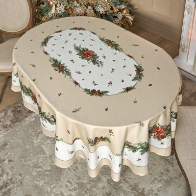 СКАТЕРТЬ ОВАЛЬНАЯ 