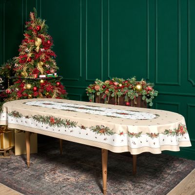 СКАТЕРТЬ ОВАЛЬНАЯ 