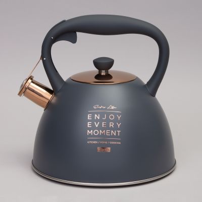 ЧАЙНИК AGNESS СО СВИСТКОМ, 3,0 Л ТЕРМОАККУМУЛИРУЮЩЕЕ ДНО, ИНДУКЦИЯ-0