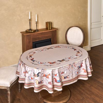 СКАТЕРТЬ ОВАЛЬНАЯ 