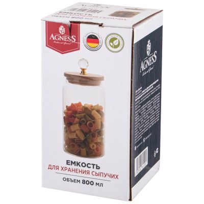 ЕМКОСТЬ ДЛЯ СЫПУЧИХ ПРОДУКТОВ AGNESS 