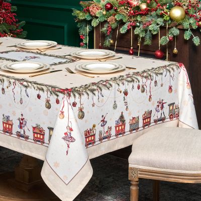 СКАТЕРТЬ  140Х300 CM ПРЯМОУГОЛЬНАЯ, 