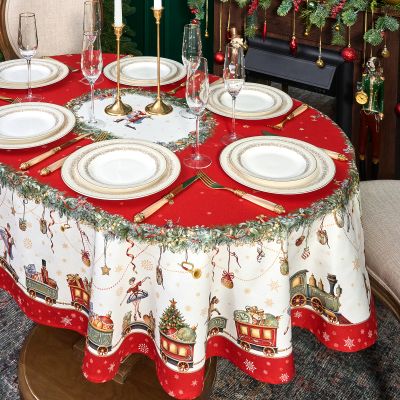 СКАТЕРТЬ  ОВАЛЬНАЯ  