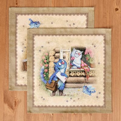 НАБОР САЛФЕТОК ИЗ 2-Х ШТ  