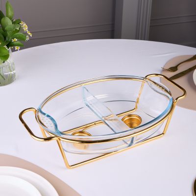 МАРМИТ AGNESS  ОВАЛЬНЫЙ 2 ОТСЕКА GOLD 2,6L-3