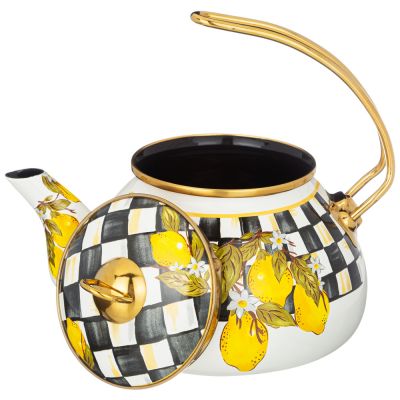 ЧАЙНИК ЭМАЛИРОВАННЫЙ AGNESS, СЕРИЯ ЛИМОН 2,2Л ПОДХОДИТ ДЛЯ ИНДУКЦИОН.ПЛИТ-2